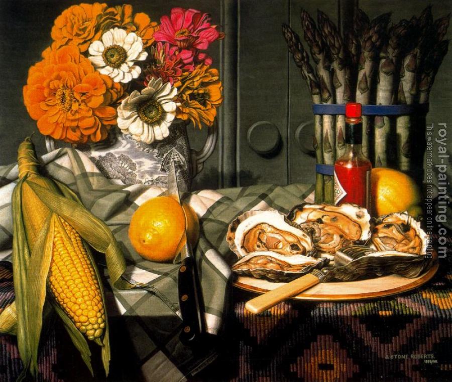 Stone Roberts : Canvas painting XLI Stone Roberts : Canvas painting XLI